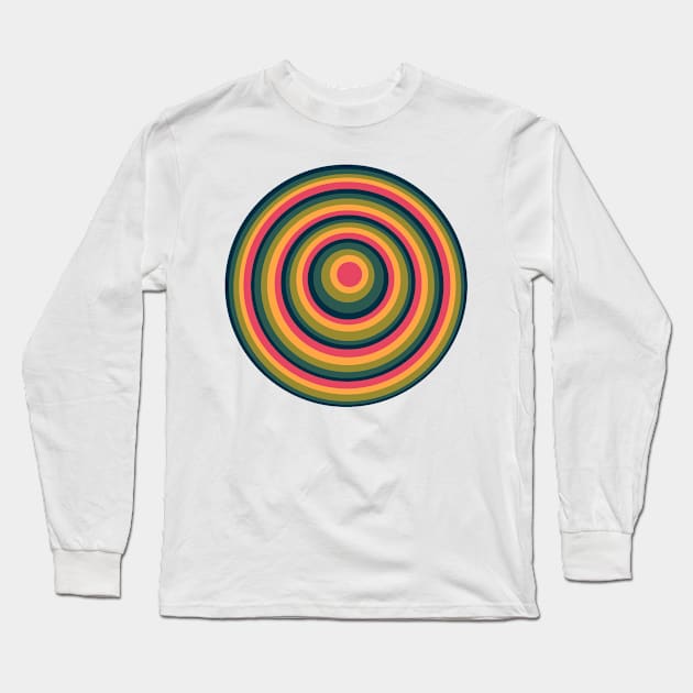 Abstract Circle Long Sleeve T-Shirt by maramyeonni.shop